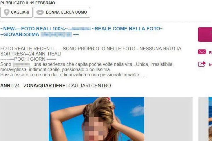 Prostituzione: c'è chi a Cagliari la pratica in casa partendo da una pagina web
