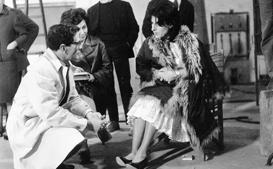 Con Anna Magnani (1962)