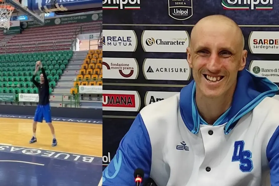 Polonara al tiro (foto Instagram/Marras)