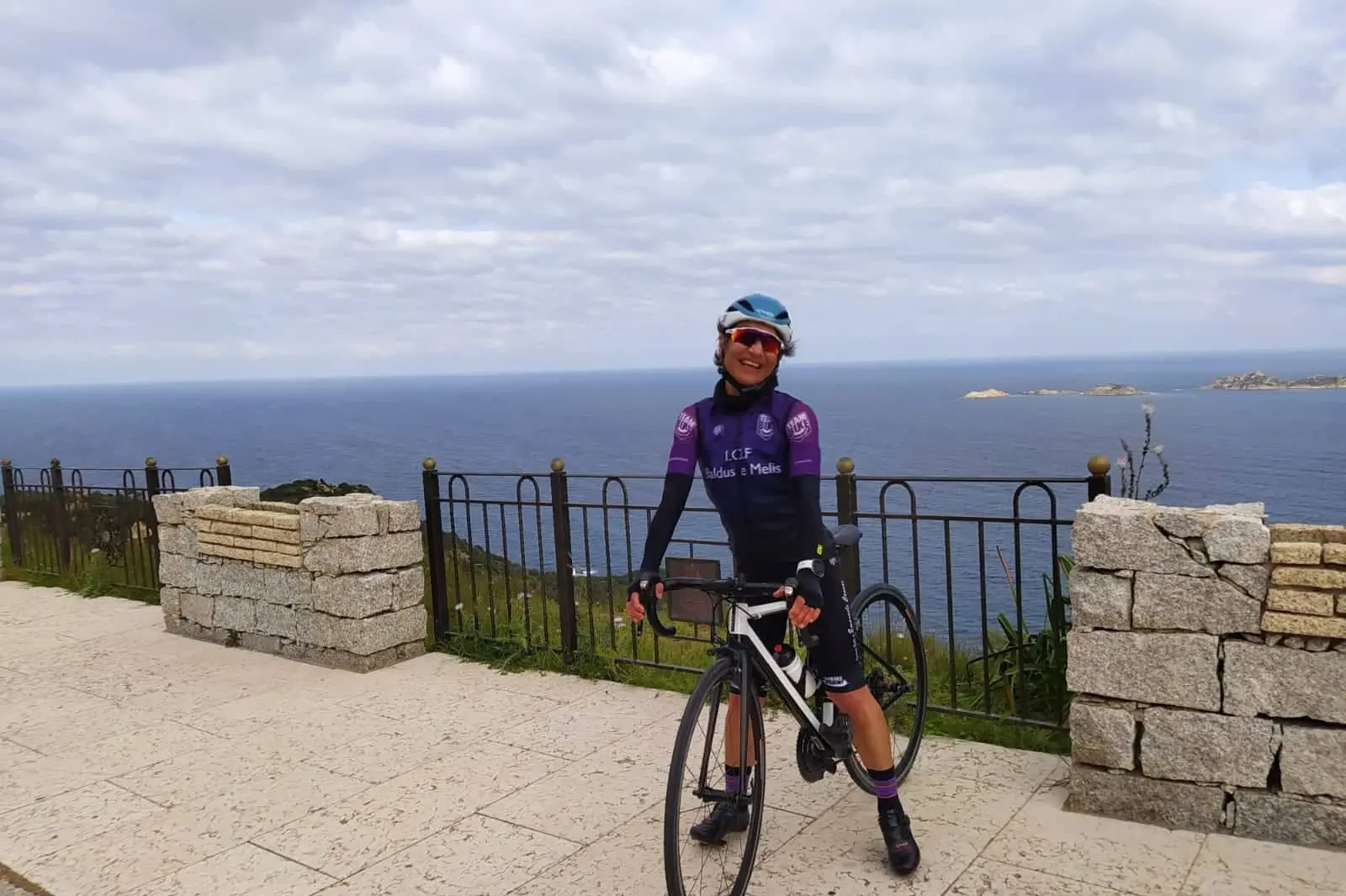 Cristiana Atzori, 53 anni, del Team Bike Academy (foto concessa da Cristiana Atzori).