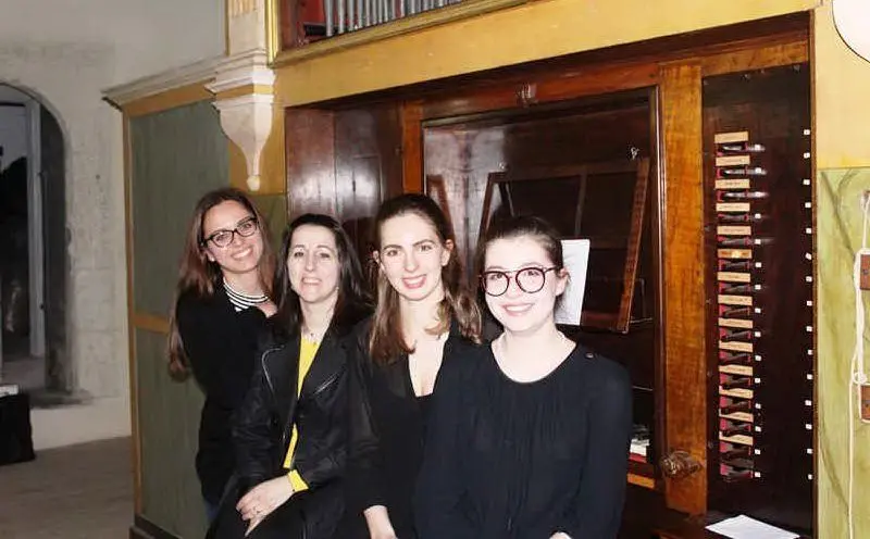 Da sinistra, Sara Pirroni, Fabrizia Lobina, Francesca Ajossa, Benedetta Porcedda