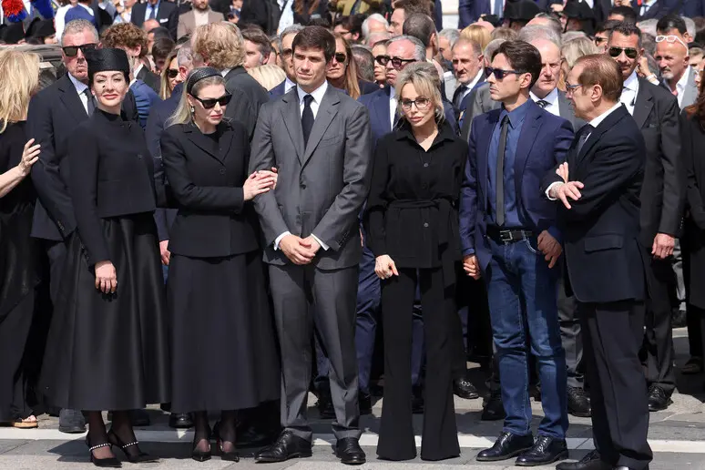 I figli di Berlusconi (Ansa)