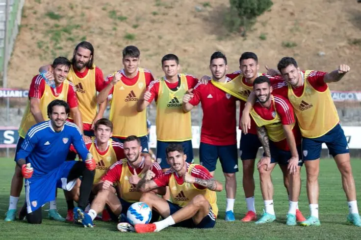 Il Cagliari ad Aritzo (Cagliari Calcio)
