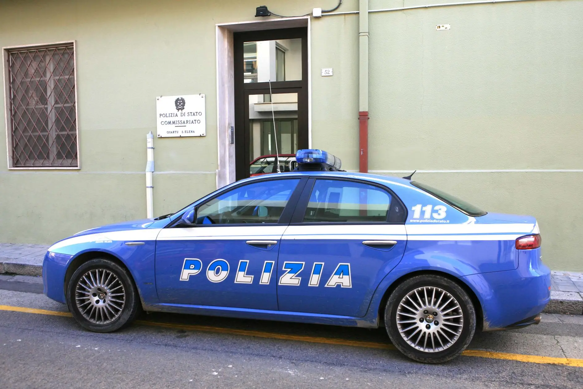 Il commissariato di polizia di Quartu