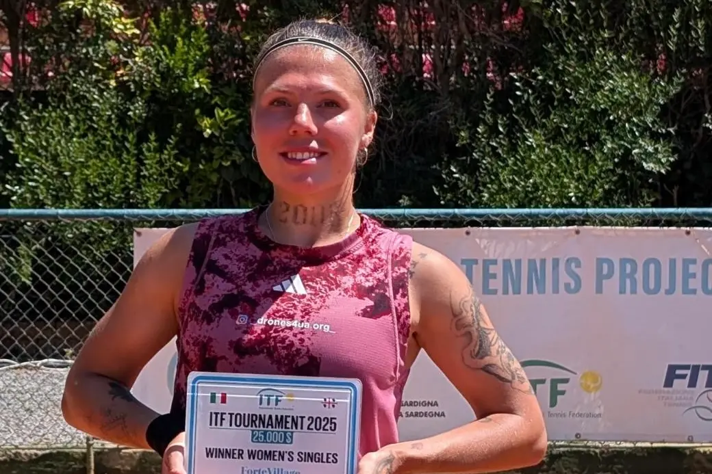 La premiazione di Oleksandra Oliynykova (foto Antonio Burruni)