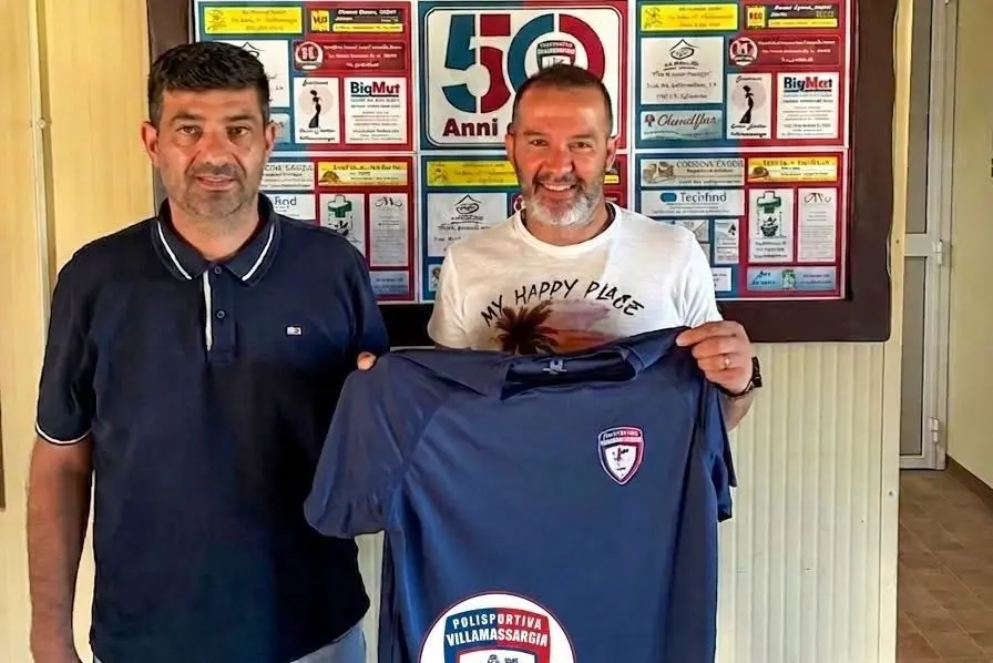 Villamassargia, l'allenatore Marco Farci