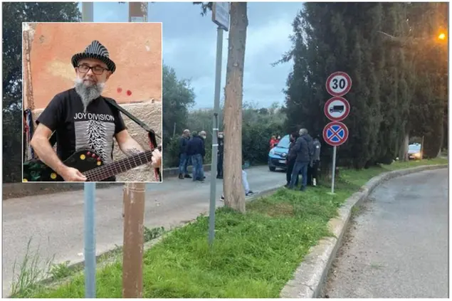 Il luogo del ritrovamento e, nel riquadro, Gavinuccio Canu (Foto M.Pala)