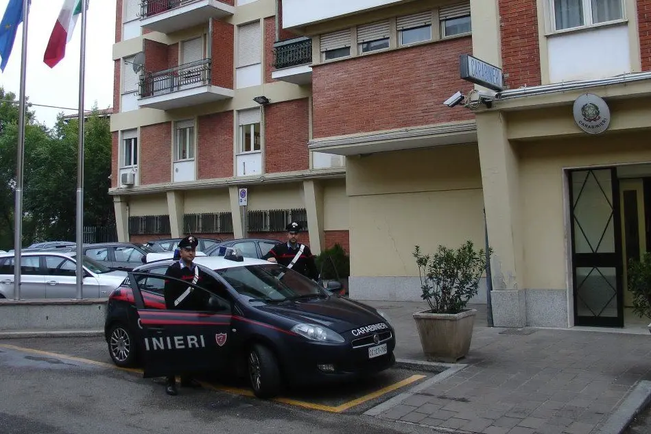 I carabinieri (Archivio L'Unione Sarda)