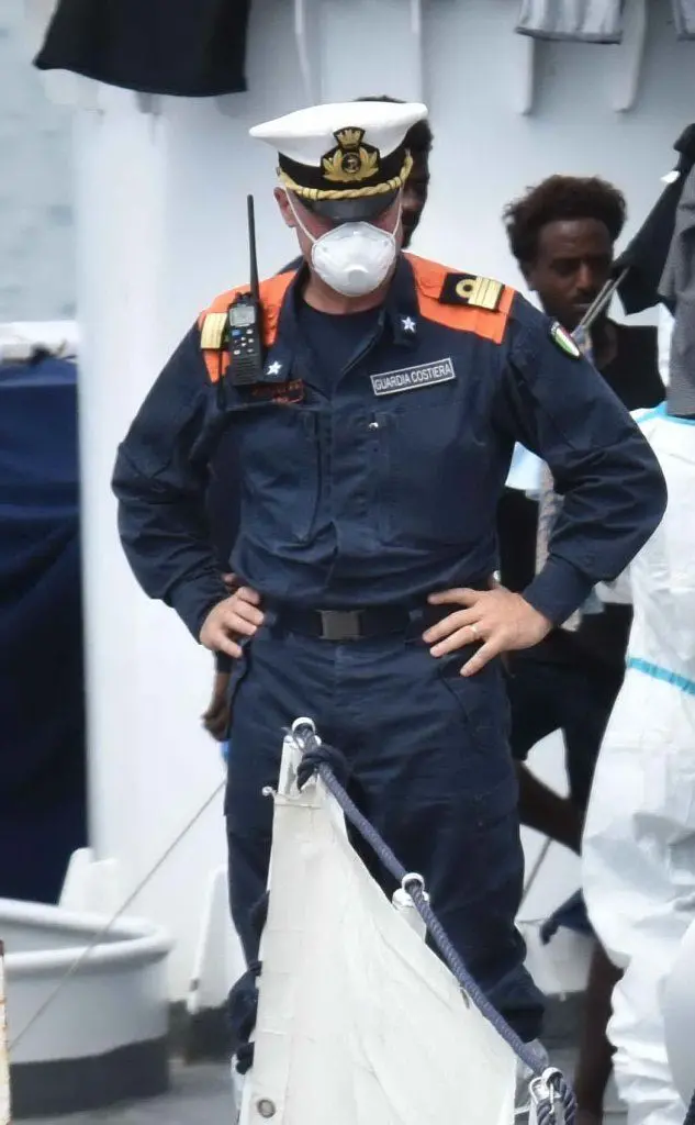 Massimo Kothmeir, comandante della nave Diciotti