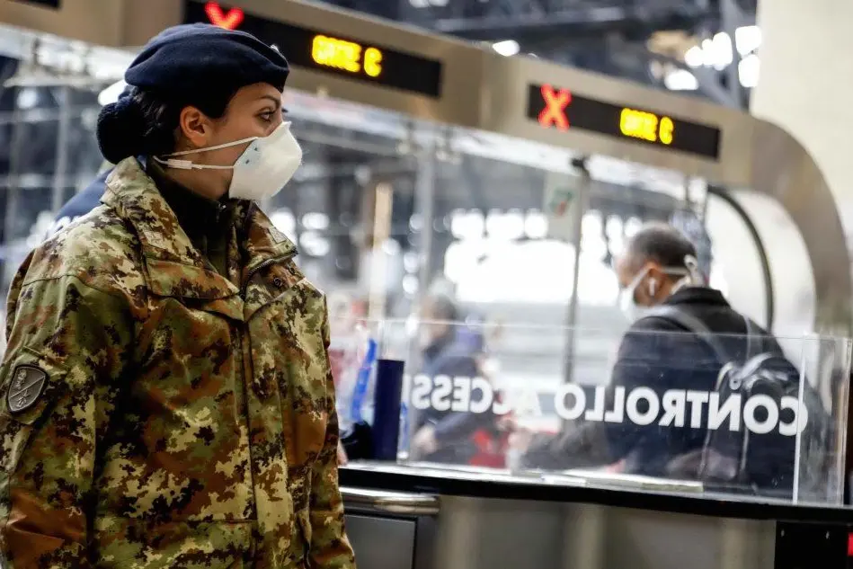 Controlli alla Stazione Centrale di Milano (Anda - Touati)