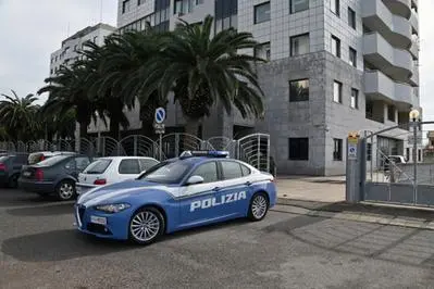 Polizia di Oristano (Archivio Unione Sarda)
