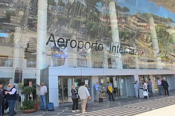 L'aeroporto di Capodichino a Napoli