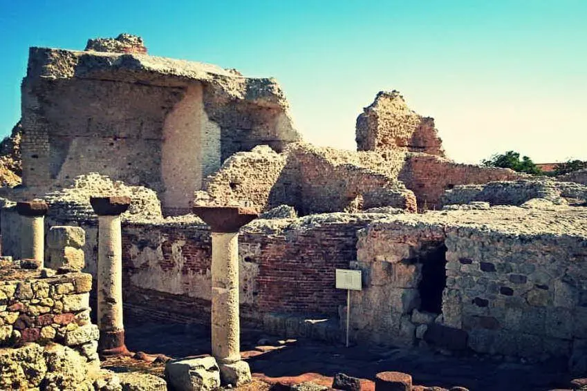 Un'area archeologica (foto Mariangela Pala)