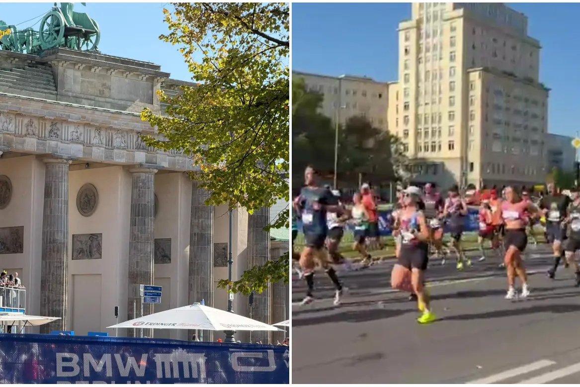 La maratona di Berlino