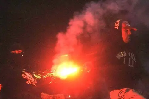 Italia Serbia interrotta dalle intemperanze dei tifosi serbi