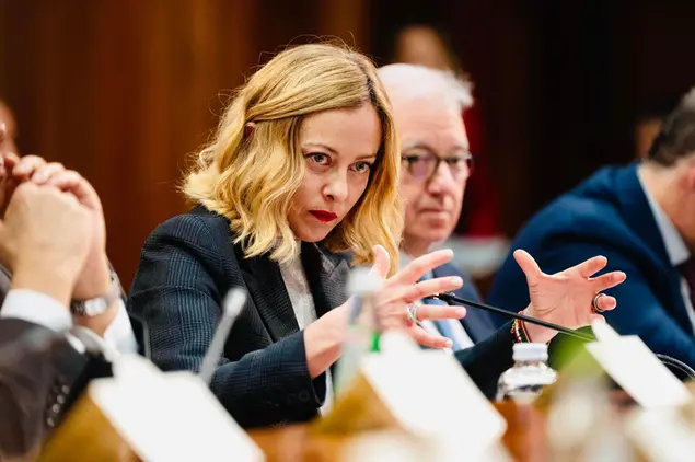 Giorgia Meloni, presidente del Consiglio (foto Ansa)