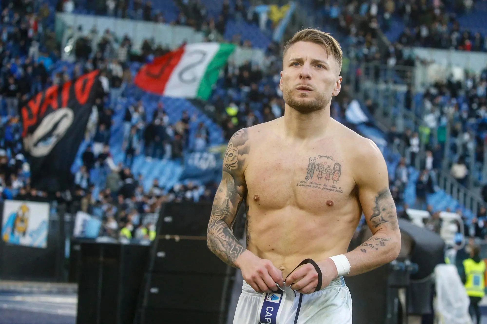 Ciro Immobile (foto Ansa)