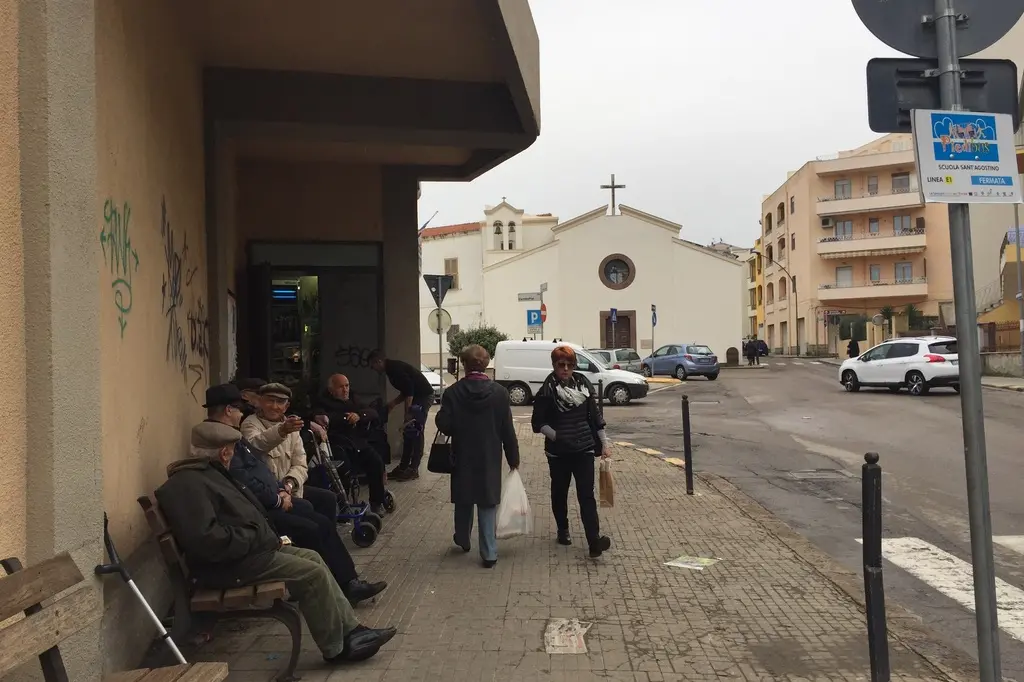 Il quartiere di Sant'Agostino ad Alghero (foto Fiori)