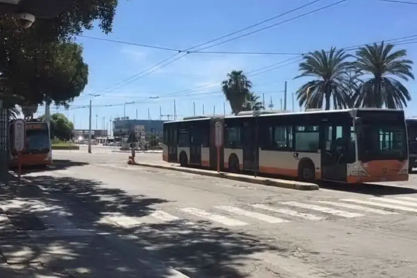 Autobus Ctm (archivio L'Unione Sarda)