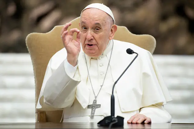 Papa Francesco (foto Ansa)