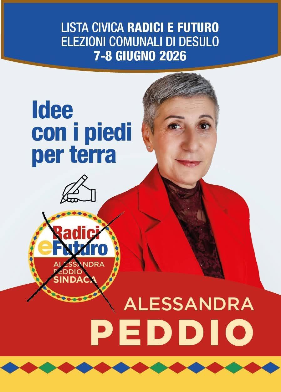 Peddio è la nuova sindaca di Desulo