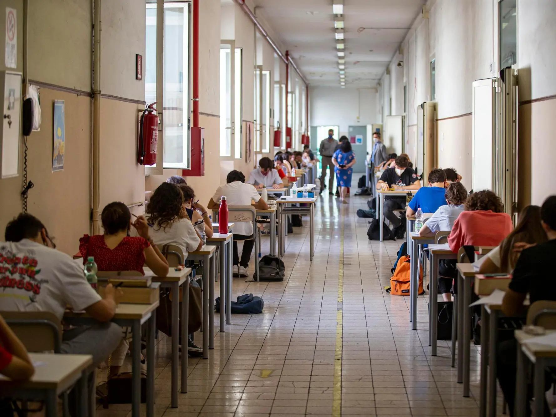 Esami di maturità (Ansa)