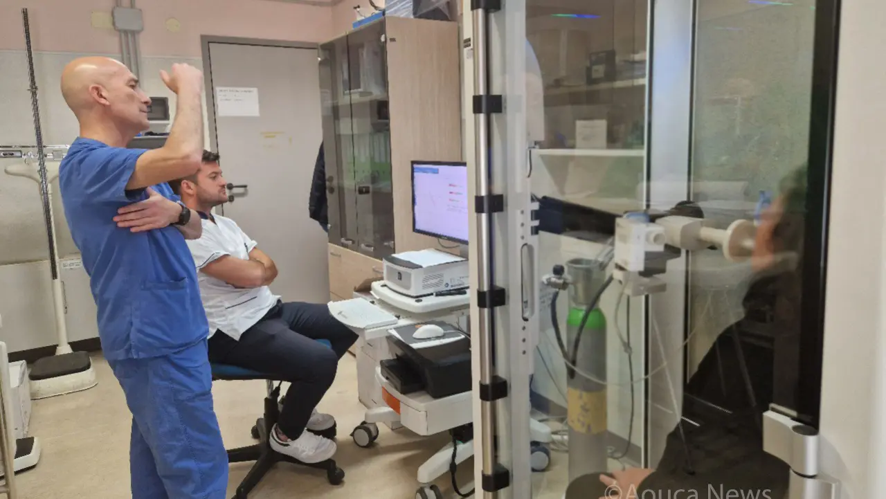 Spirometry tests and free consultations at the Duilio Casula Polyclinic