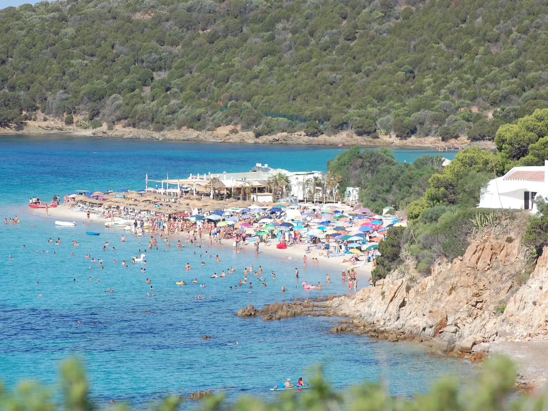 La spiaggia di Tuerredda a Teulada (Archivio)