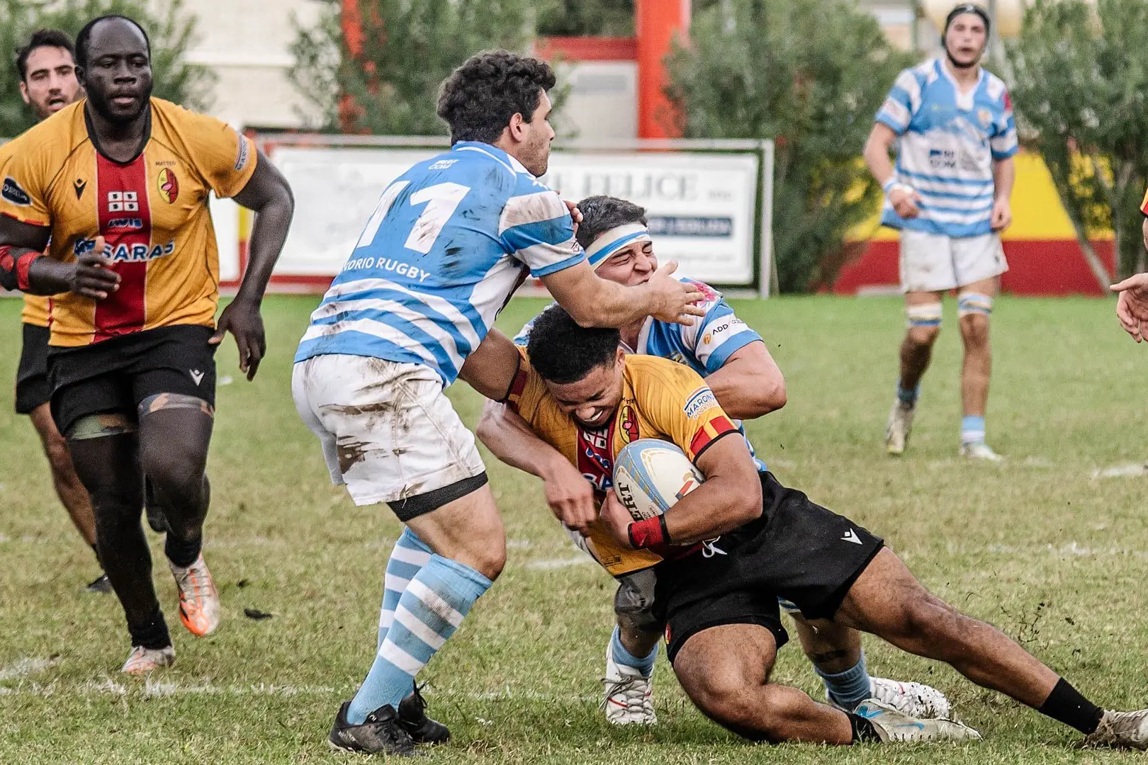 Una fase della partita Capoterra-Sondrio di domenica scorsa
