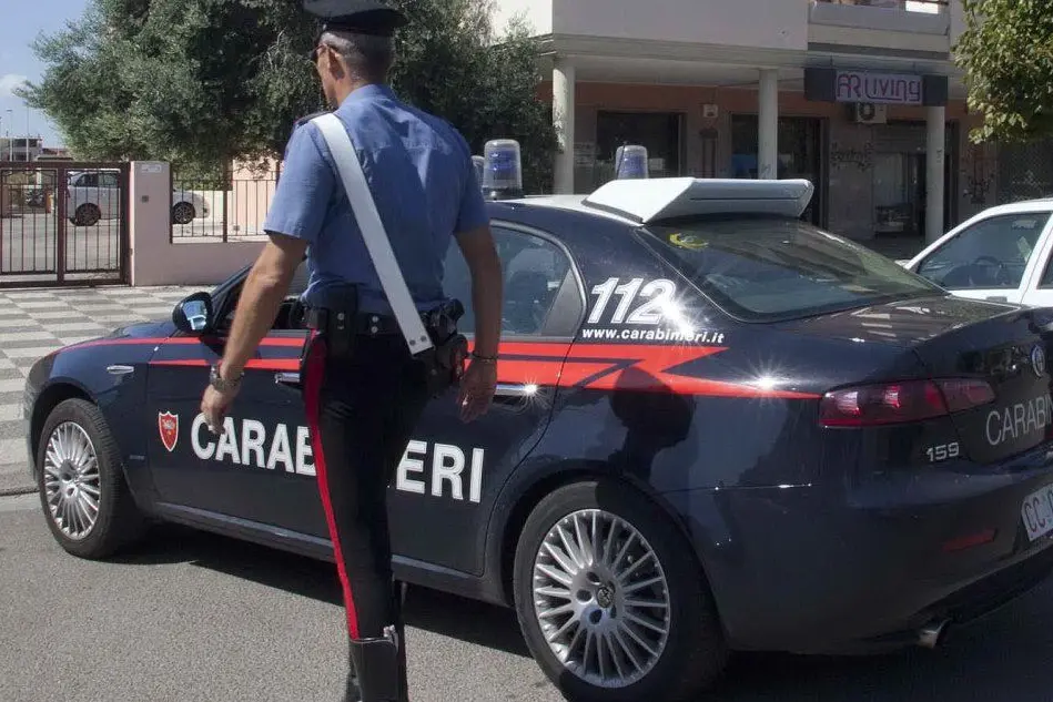 I carabinieri di Quartu (Archivio L'Unione Sarda - Messina)