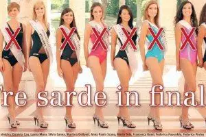 Le nove ragazze sarde  aspiranti alla finale di Montecatini