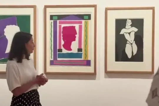 Al museo di Nizza una mostra accosta Matisse a Yves Saint Laurent