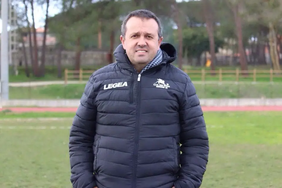 Paolo Ledda, allenatore della San Marco Assemini