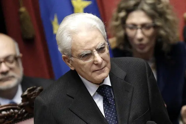 Sergio Mattarella (Ansa - Lami)