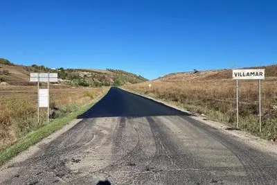 La strada provinciale 46 a Villamar (Foto simbolo)