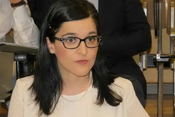 La sindaca di Arborea Manuela Pintus