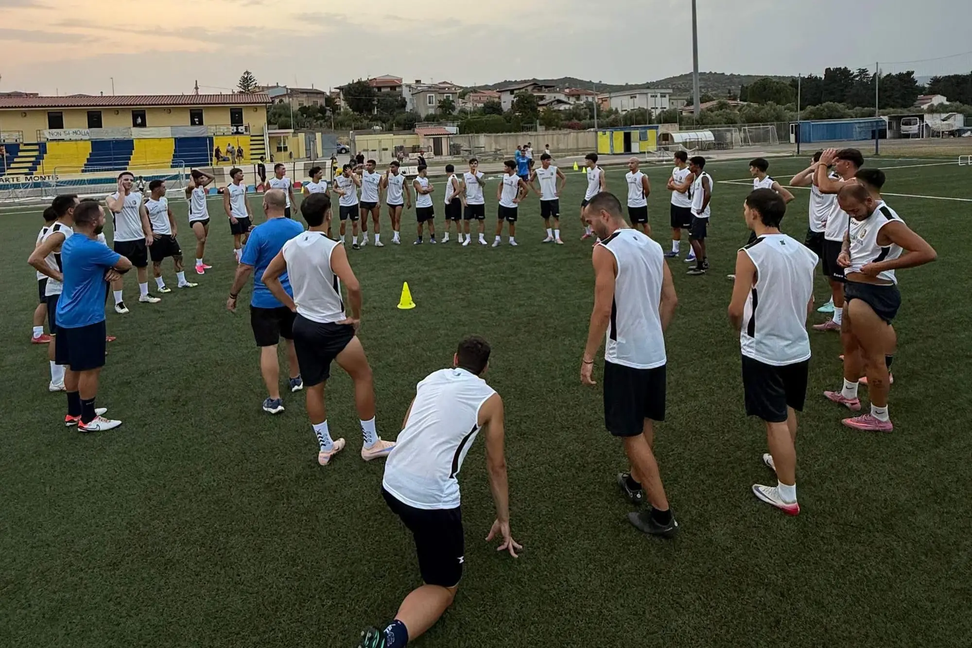 La Freccia Parte Montis in una fase della preparazione (foto concessa)