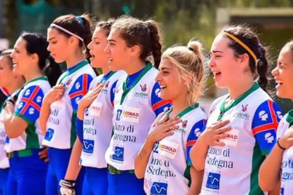 La Nuoro Softball (foto Claudio Atzori)