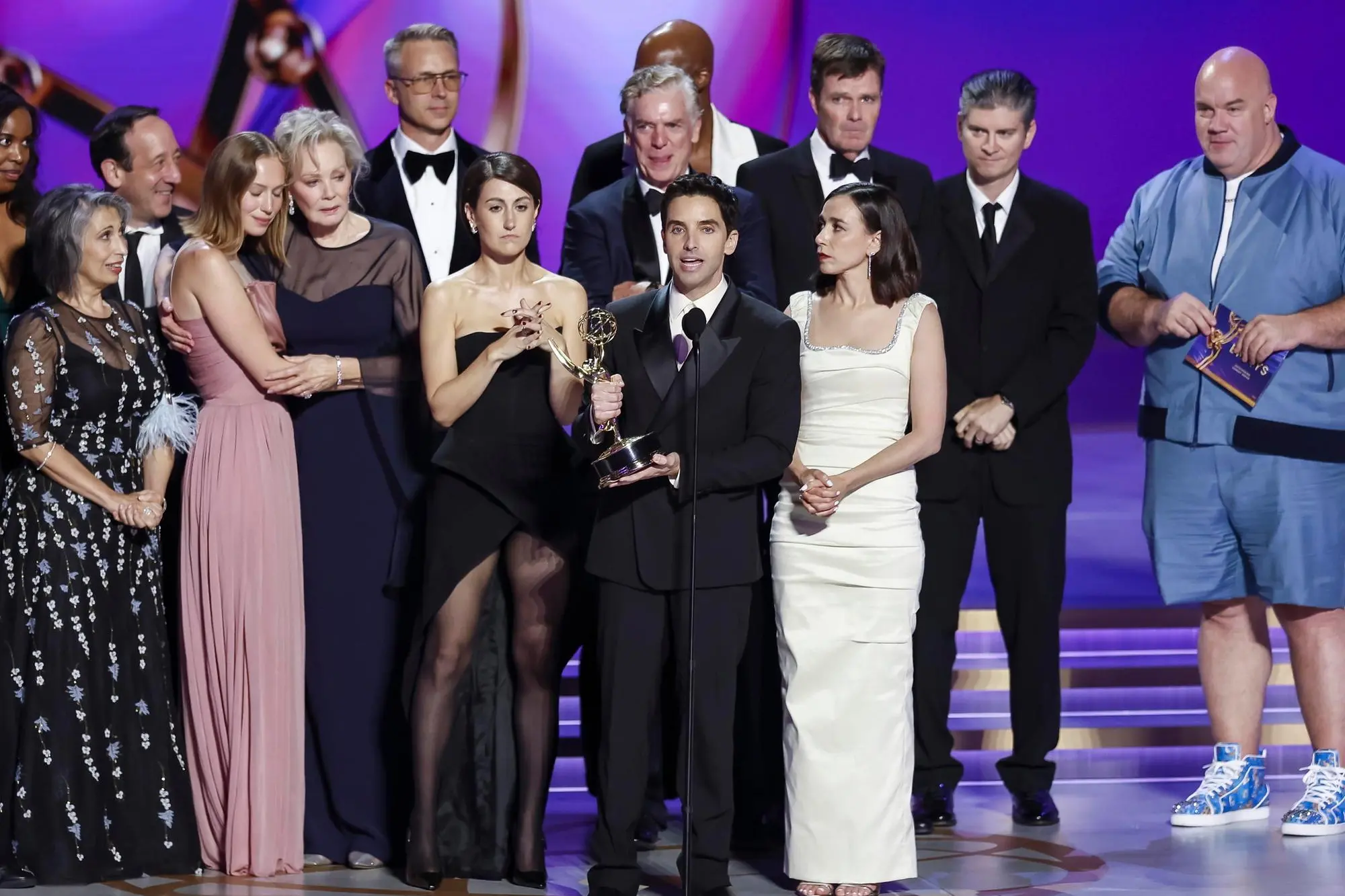 Emmy Awards, il cast di "Hacks" (foto Ansa/Epa)