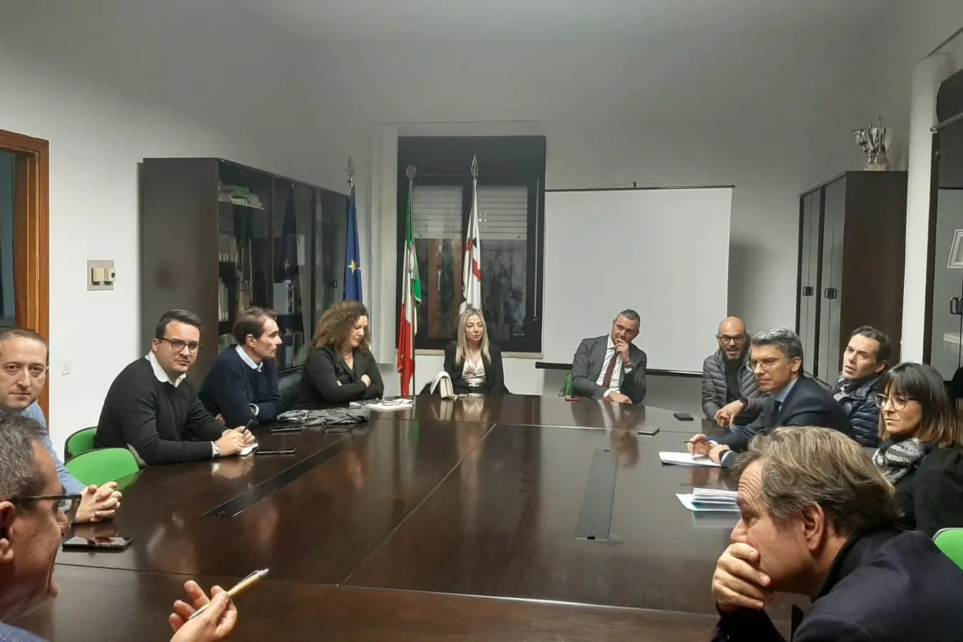 L'incontro in Regione (foto concessa)