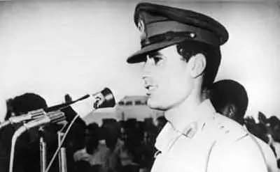 Settembre 1969: il colonnello Gheddafi a Tripoli dopo il colpo di Stato militare