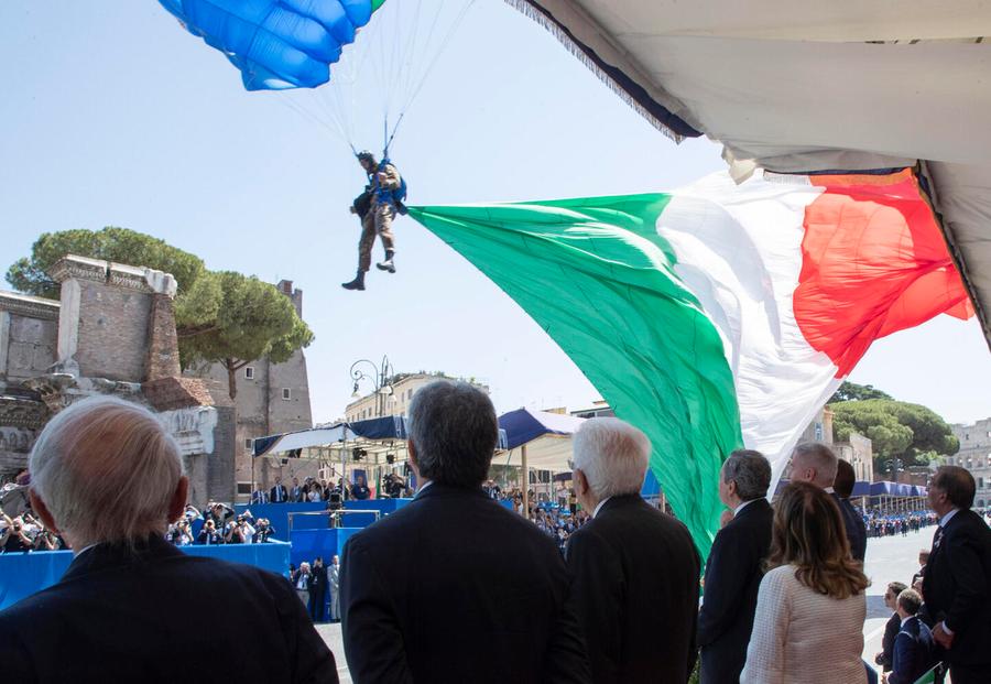 Droni e cacciamine i nuovi protagonisti della sfilata ai Fori