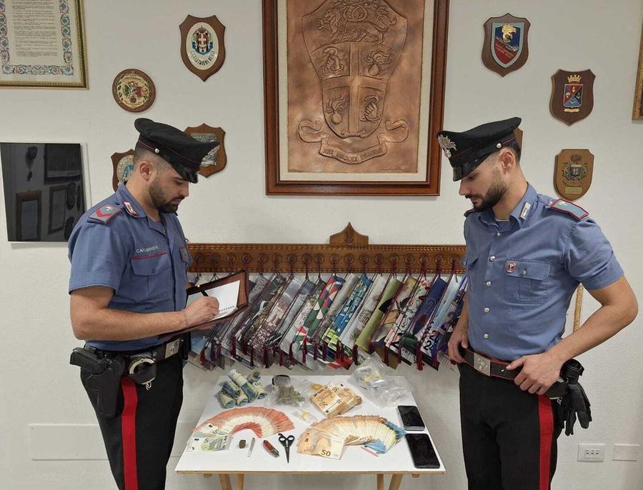 L’odore di marijuana portava a un tesoretto