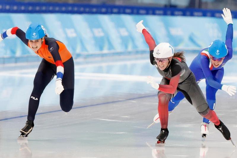 Pechino: mass start del pattinaggio di velocità, Lollobrigida bronzo