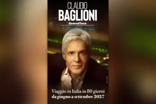 Al via il progetto multimediale "frammenti" di Claudio Baglioni