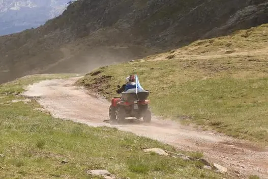 Un quad (Ansa)