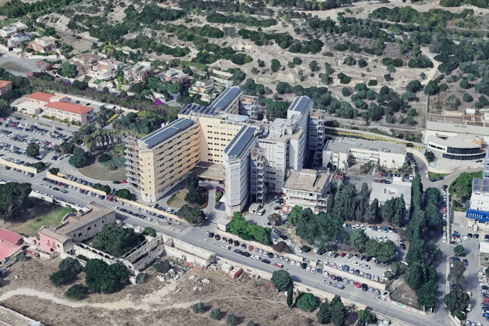 L'ospedale Businco di Cagliari