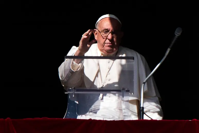 Papa Francesco (foto Ansa)