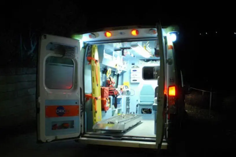 Soccorsi dopo l'incidente