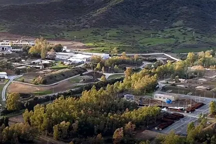 Uno scorcio della Rwm che si estende tra i territori comunali di Iglesias e di Domusnovas (Archivio)